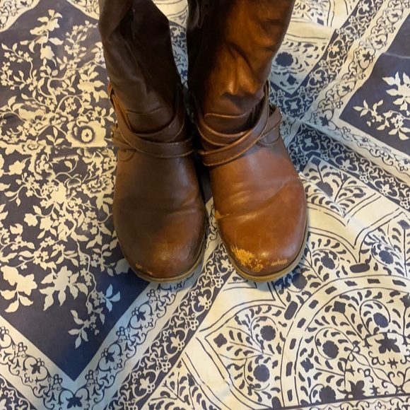 Brown winter riding boots - Picture 3 of 5